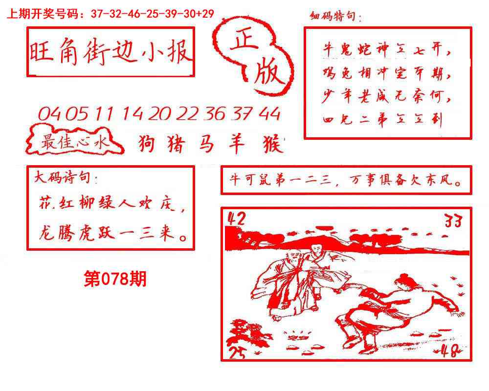 078期旺角街边小报[图]